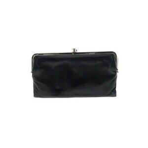 HOBO Black Lauren Clutch Wallet